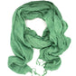 Woven Simplicity Scarf - Jade