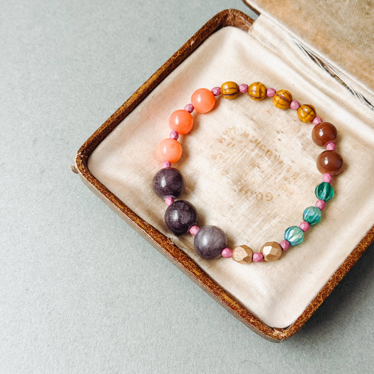 Fall Beaded Bracele