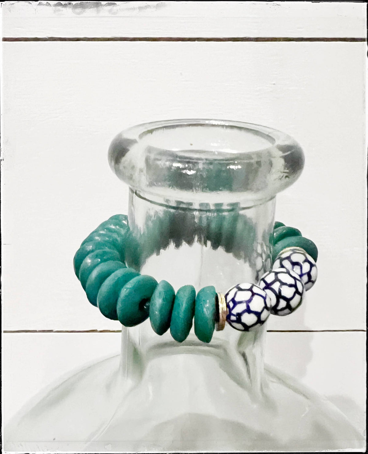 Green Ashanti & Chinoiserie Bracelet