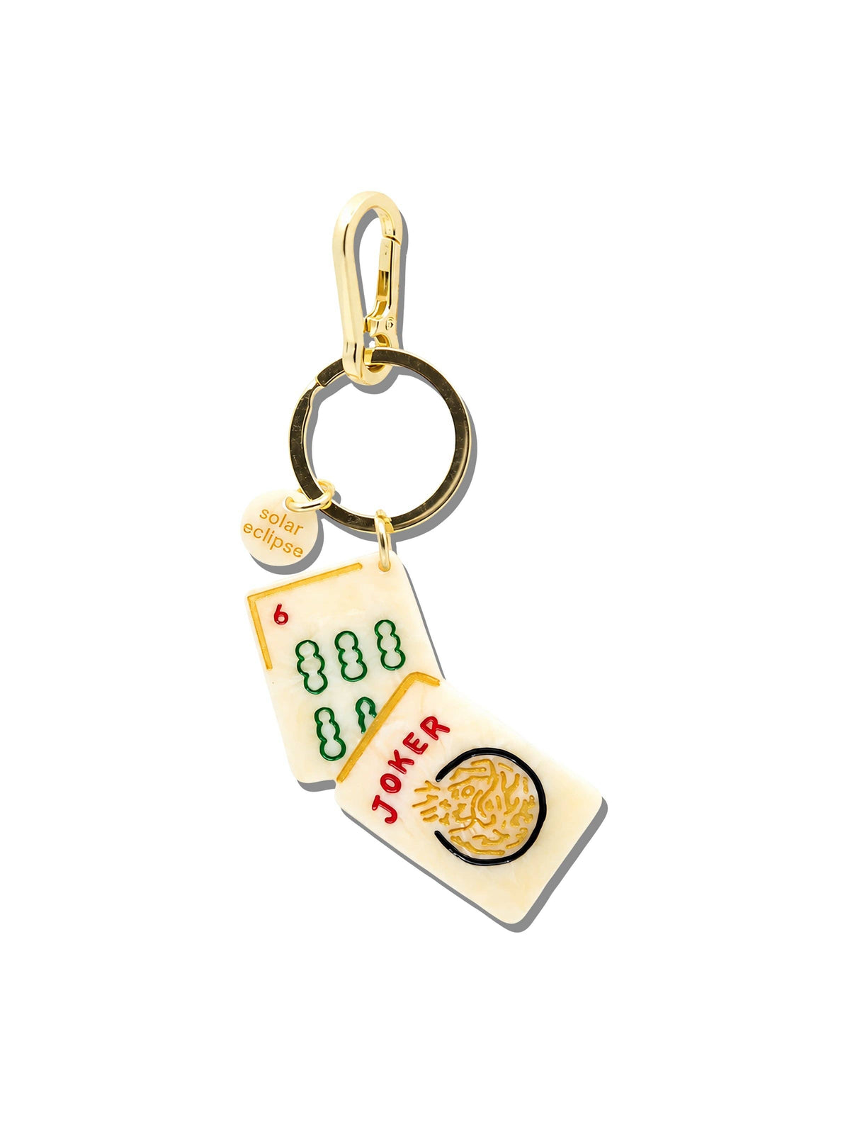 Mahjong Bag Charm + Keychain