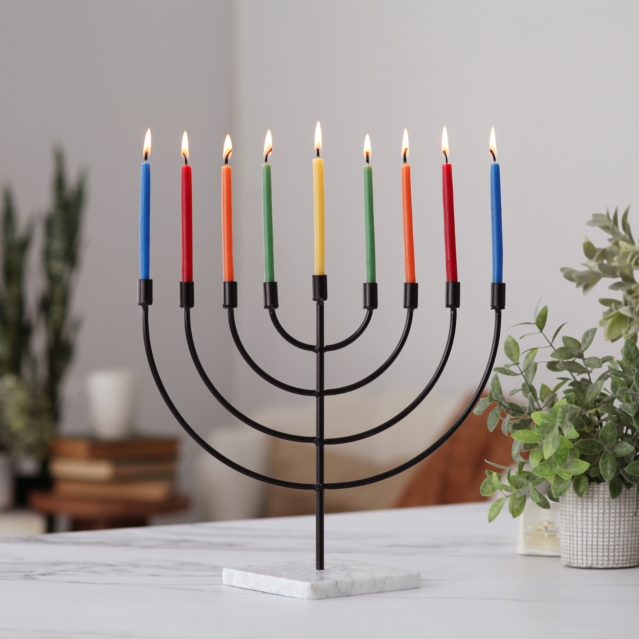 Beeswax Hanukkah Candles