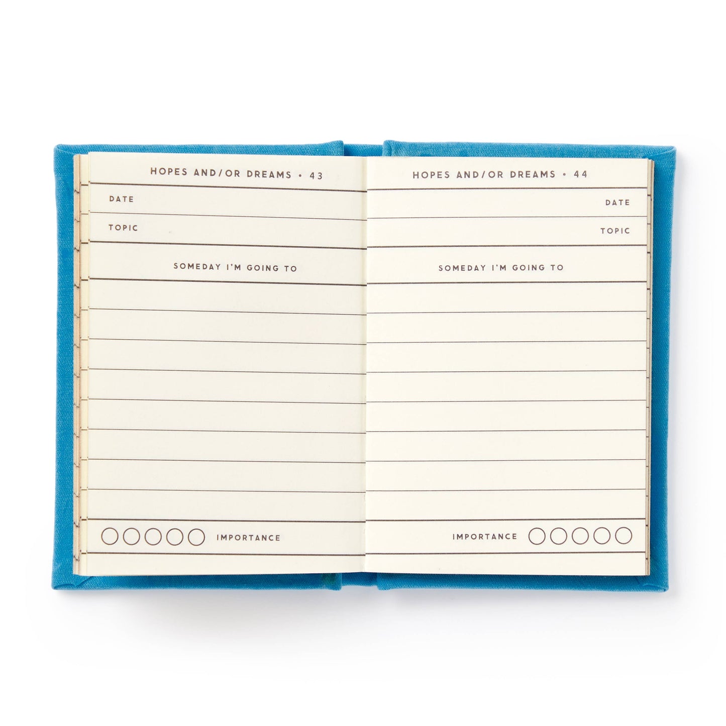 BraTiny Hopes And Dreams Tiny Diary