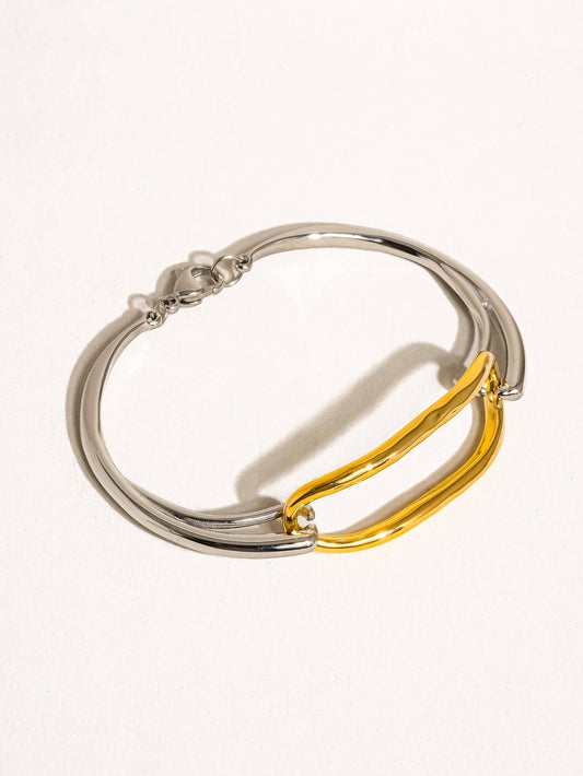 Lilith 18K Hoop Bracelet