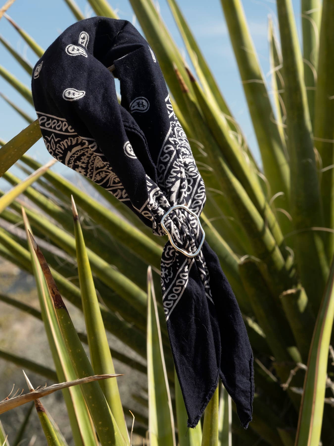 Bandana Bolos | Brass or Sterling Silver