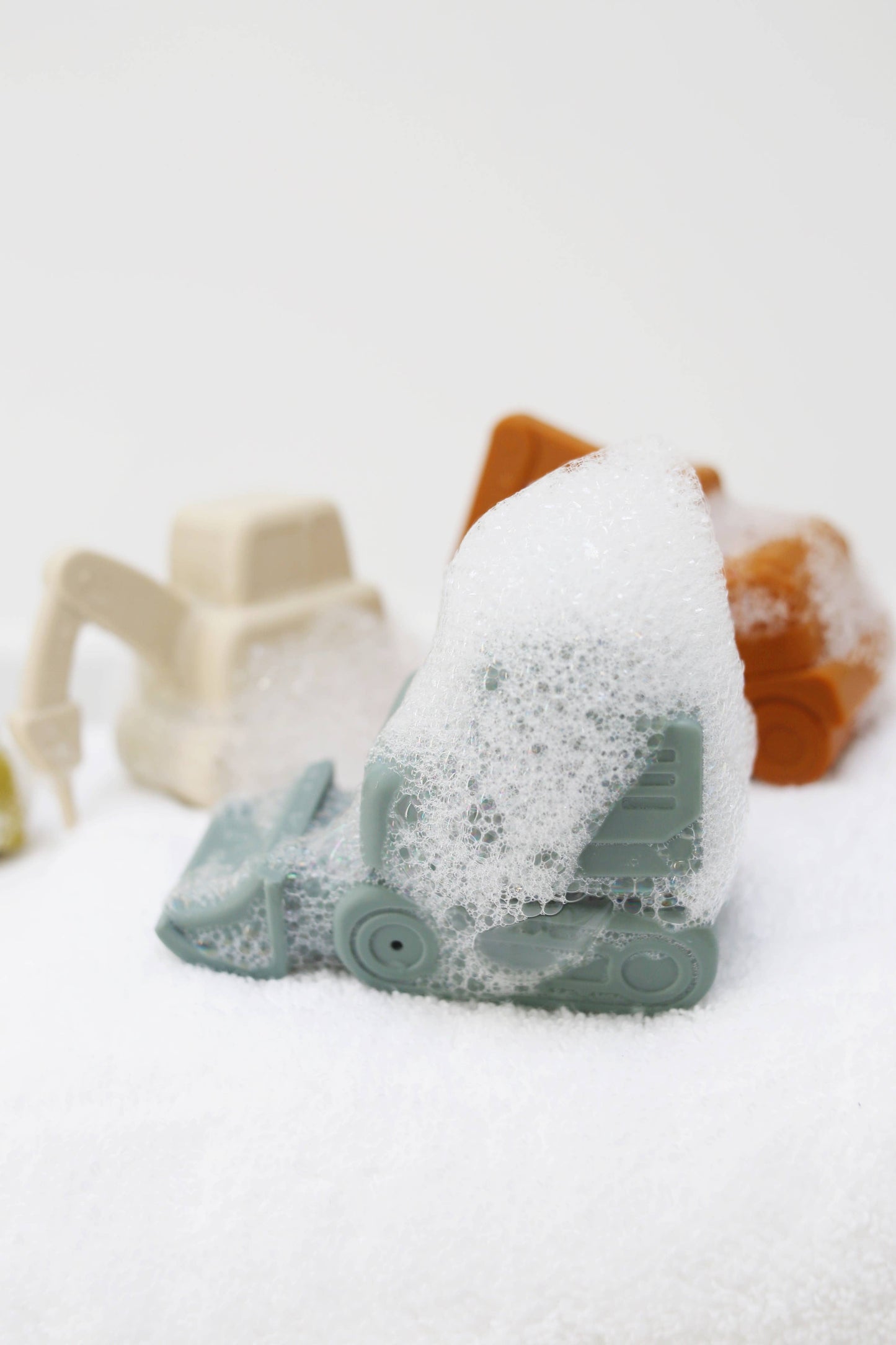 Construction Silicone Bath Toy Set 