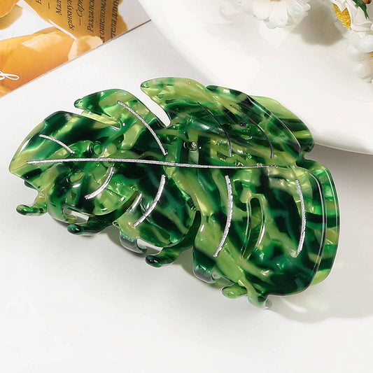 Monstera Hair Claw