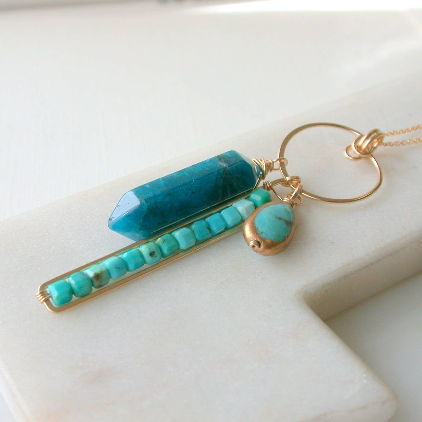 Summer Cluster Necklace