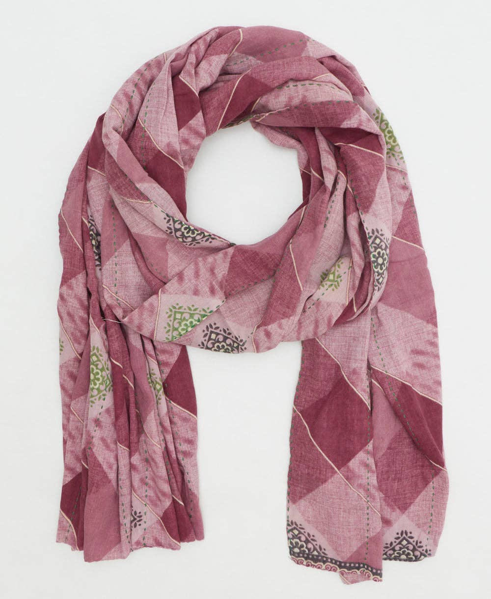 Kantha Long Scarf - No. 250675