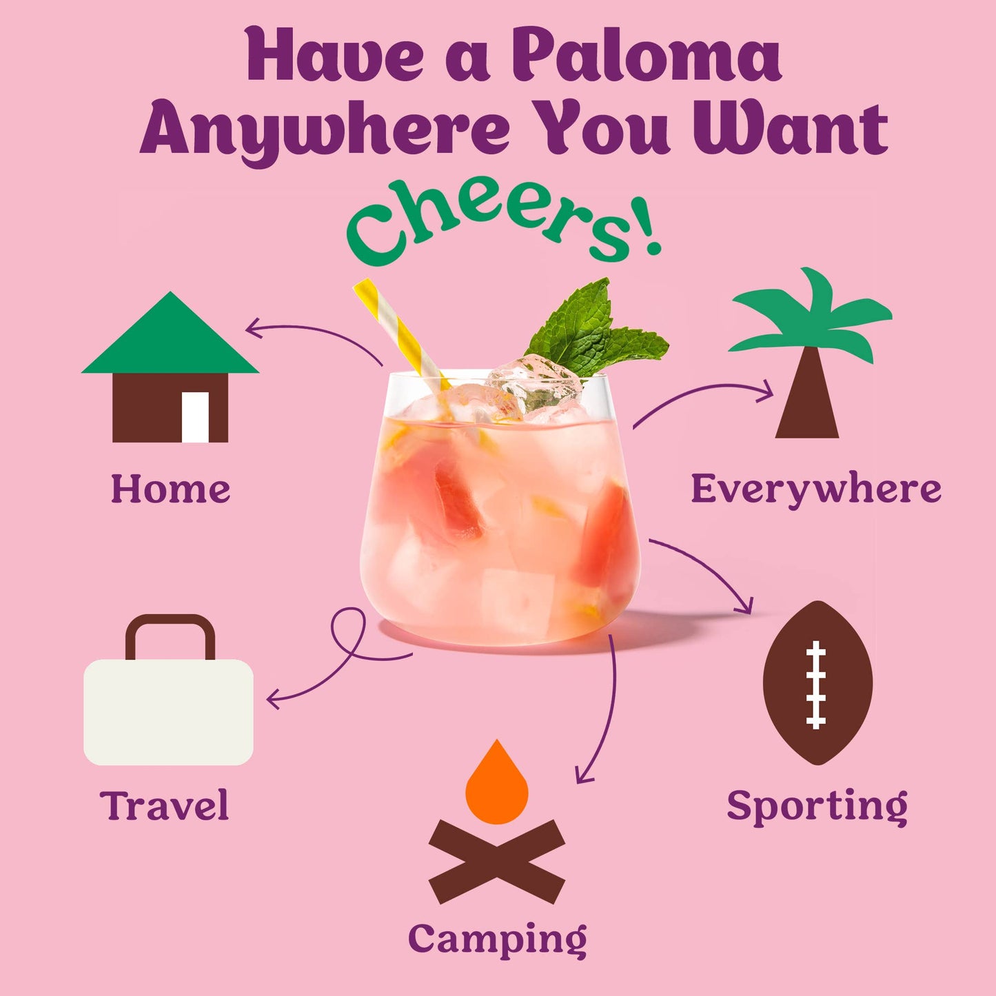 Passionfruit Paloma Mixer