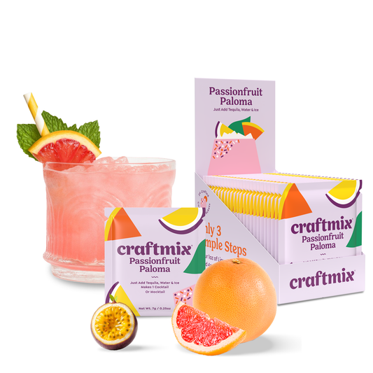 Passionfruit Paloma Mixer