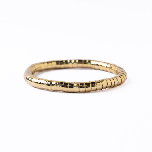 Lucille Round Bead Stretch Bracelet