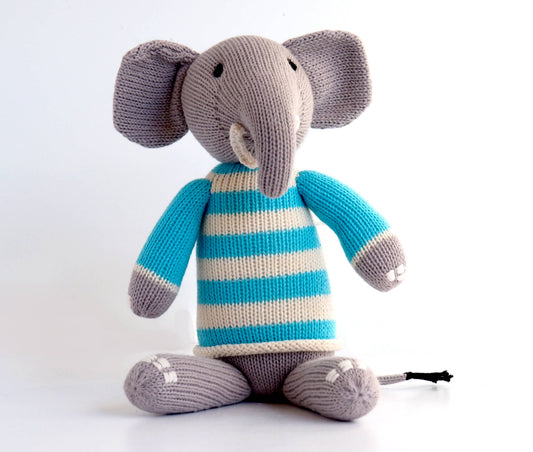 Handmade Knit Elephant