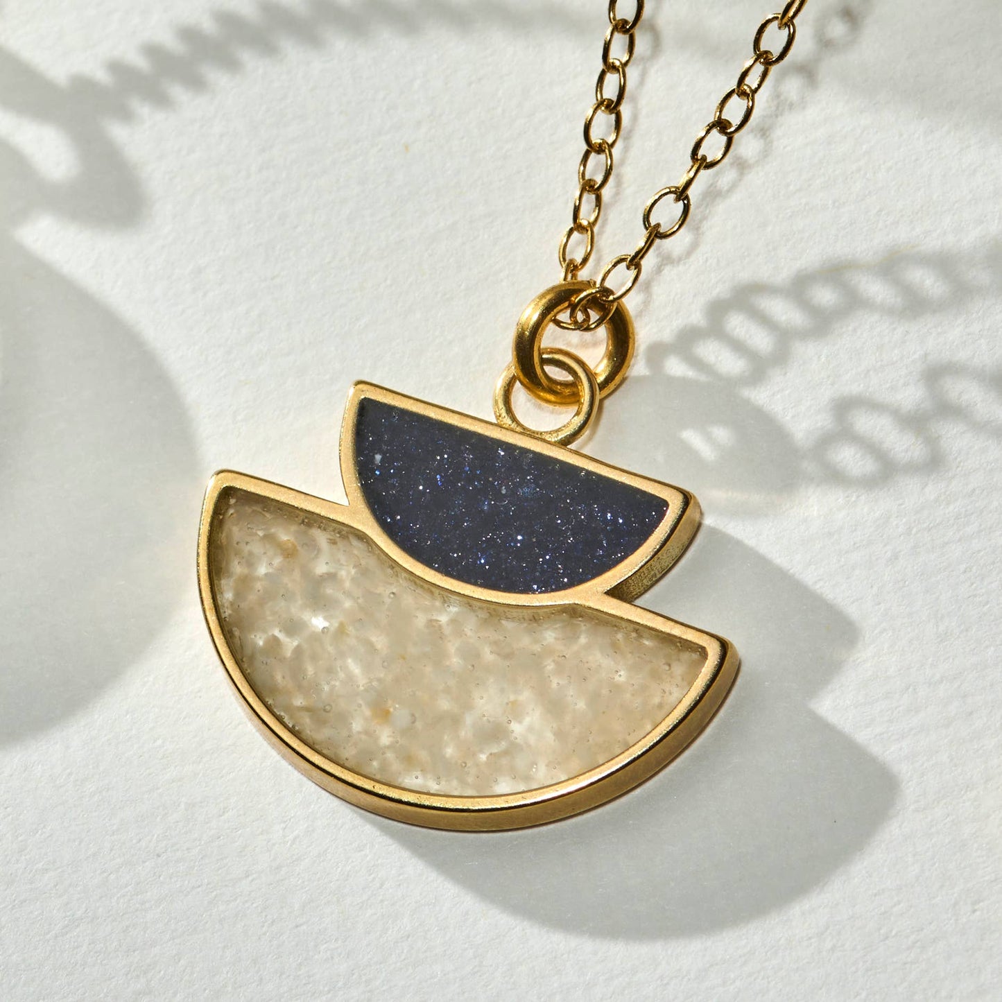 New Moon Duo Necklace