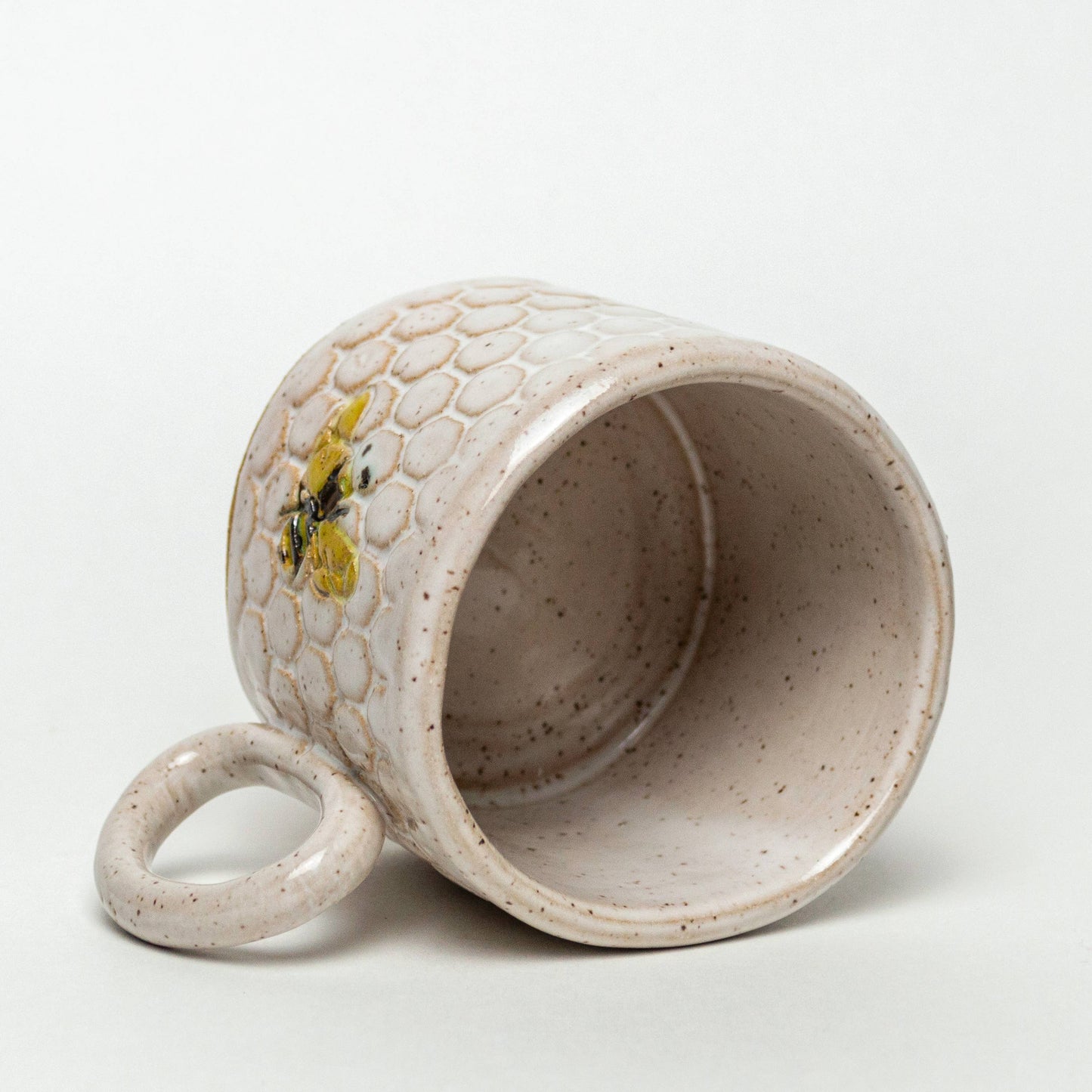 Bee White 8oz Mug