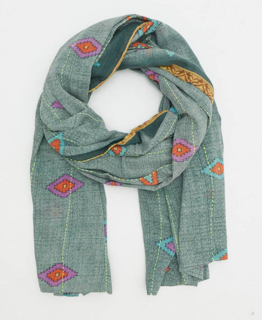 Kantha Long Scarf - No. 250613