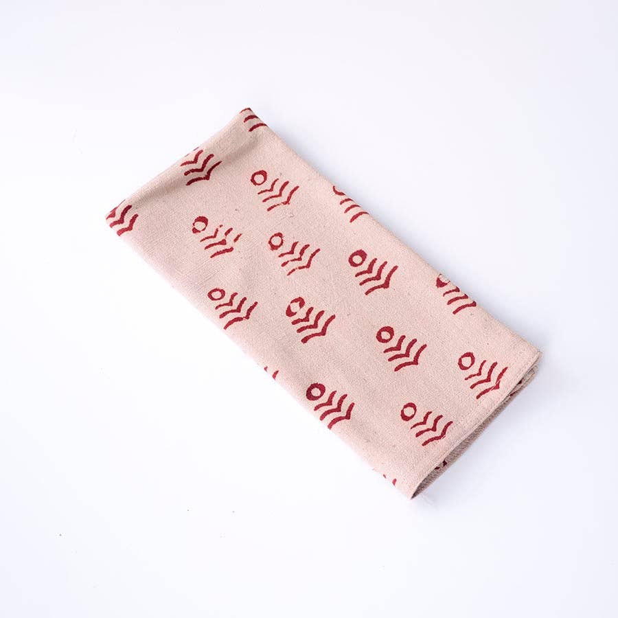 Eco Friendly Cotton Napkins (Set of 4) - Genda Phool Pink