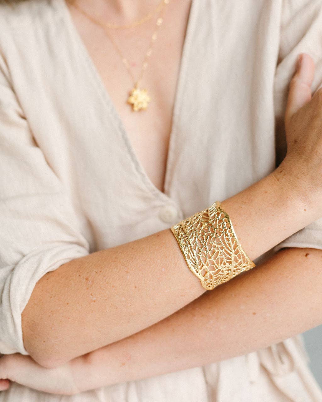 Stephanie Seaweed Cuff