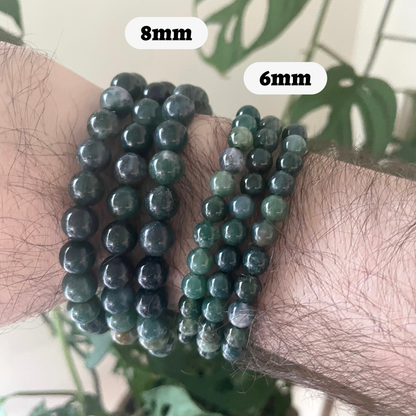 Moss Agate Bracelet