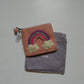 Rainbow Felt Purse