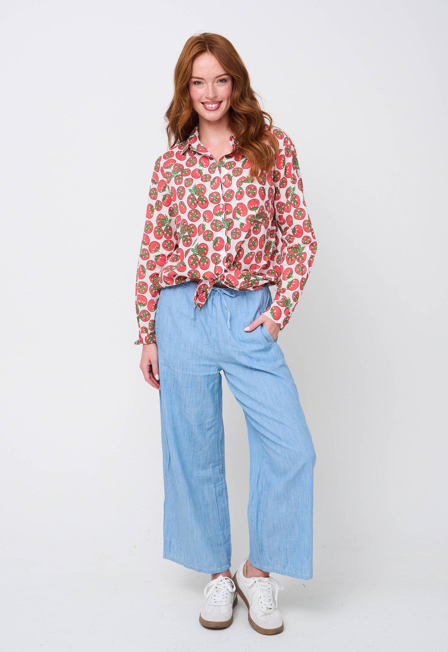 Good Boyfriend Shirt - Tomato
