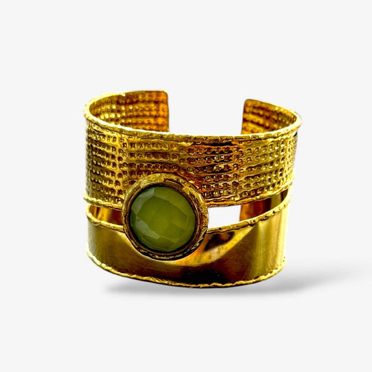 Isla Lemon Onyx Bangle