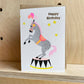 Confetti Pets Cards - Pack of 6 - Horse Happy Birthday