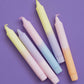 Pastel Taper Candle