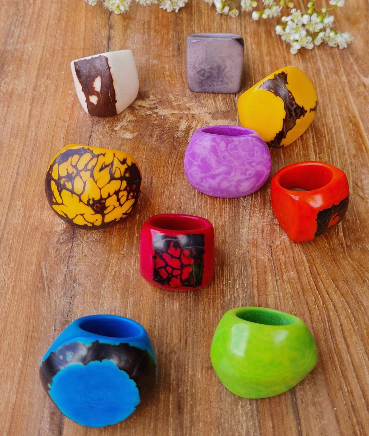 Abstract Tagua Ring