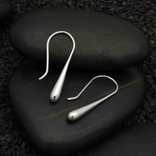 Sterling Silver Teardrop Earrings