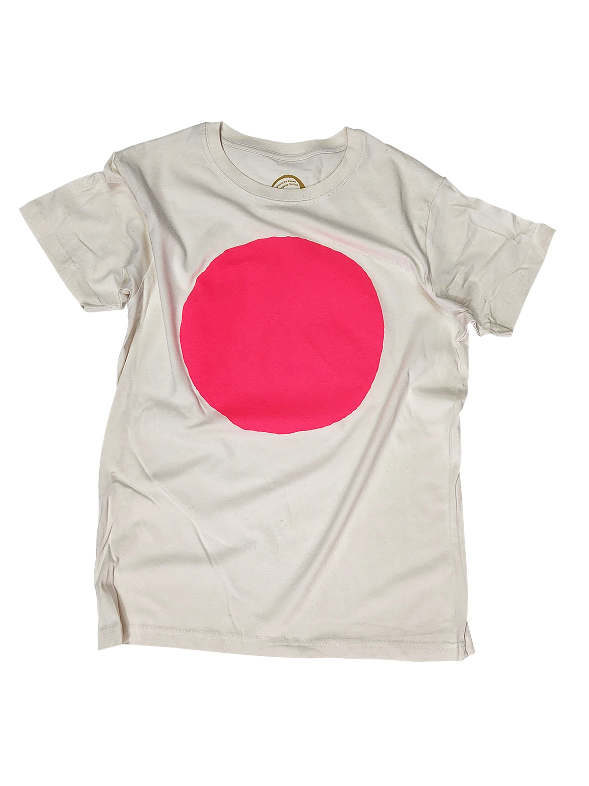 Circle Tee - Fluro Pink