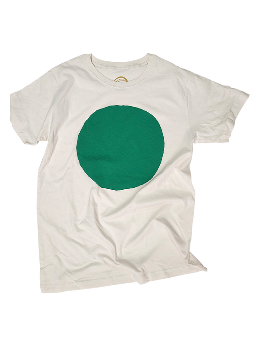 Camiseta circular - Kelly Green