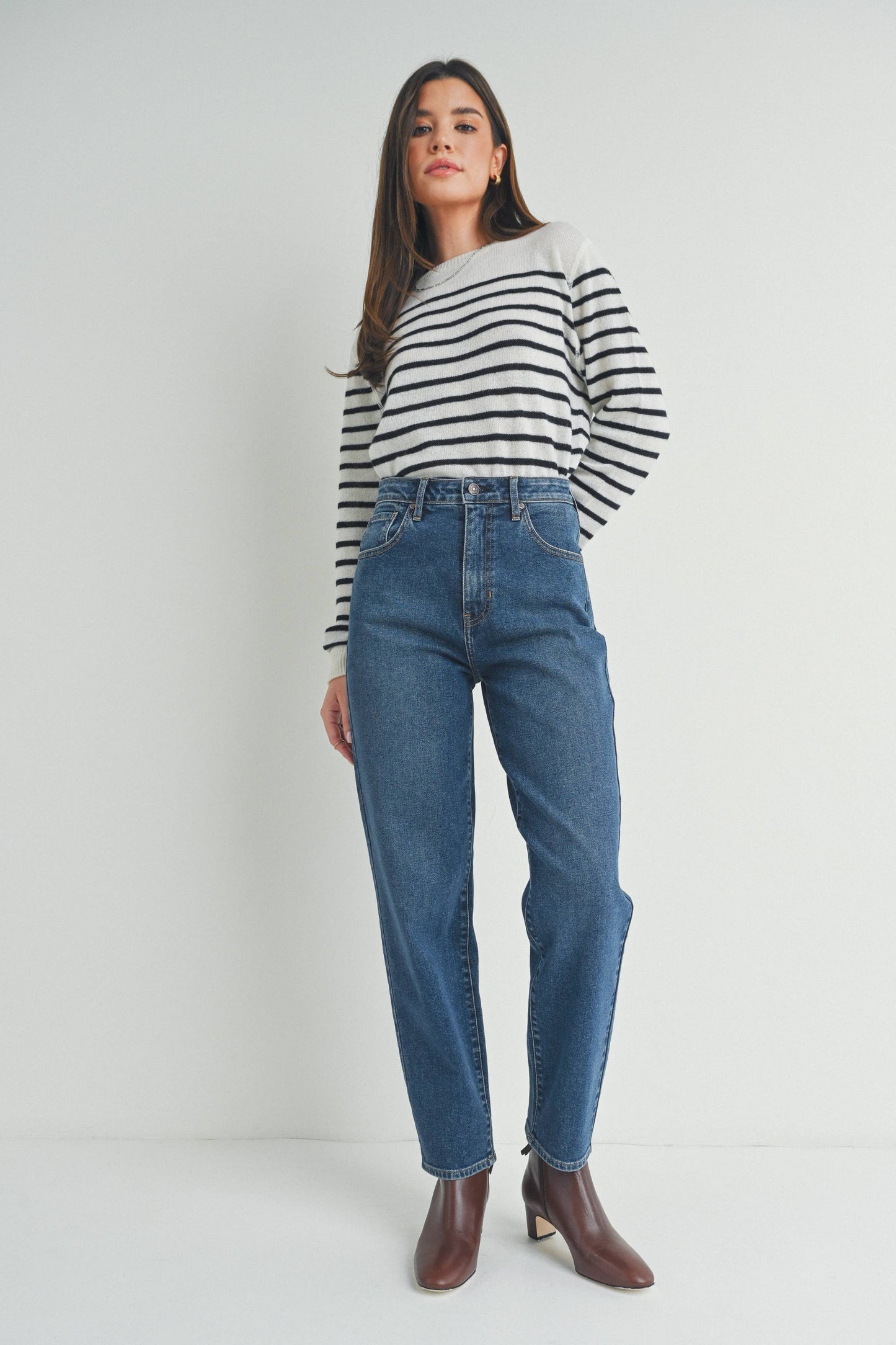 Tapered Barrel-Jeans