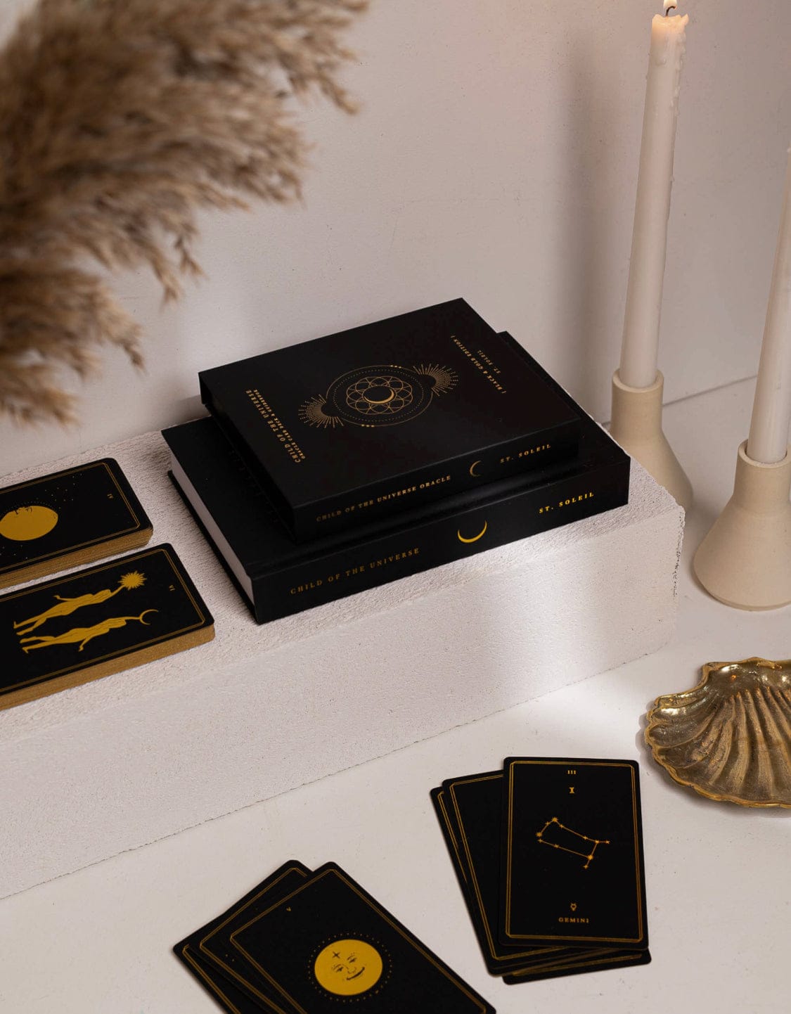 Child Of The Universe Oracle Deck - Black & Gold
