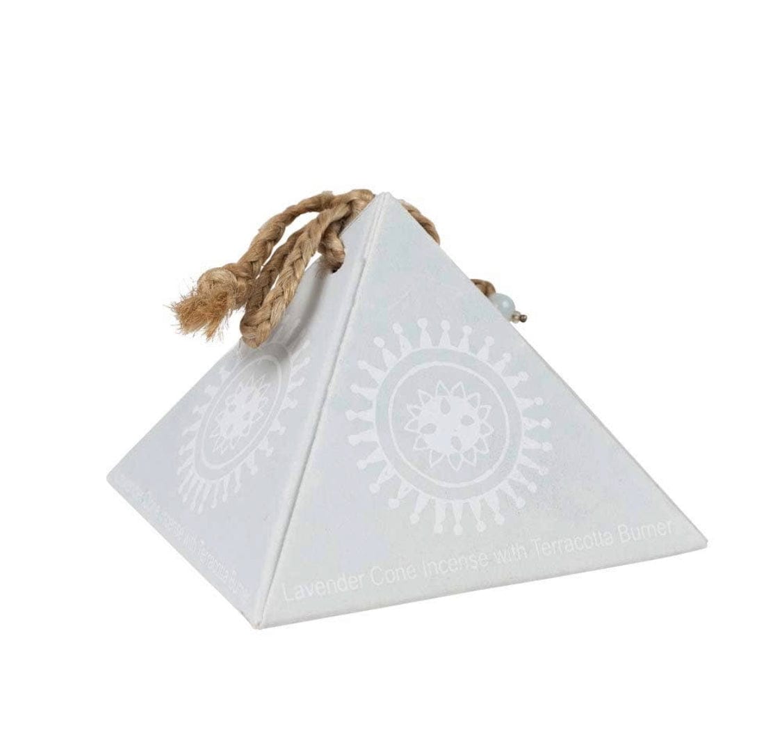 Lavender Cone Incense Set