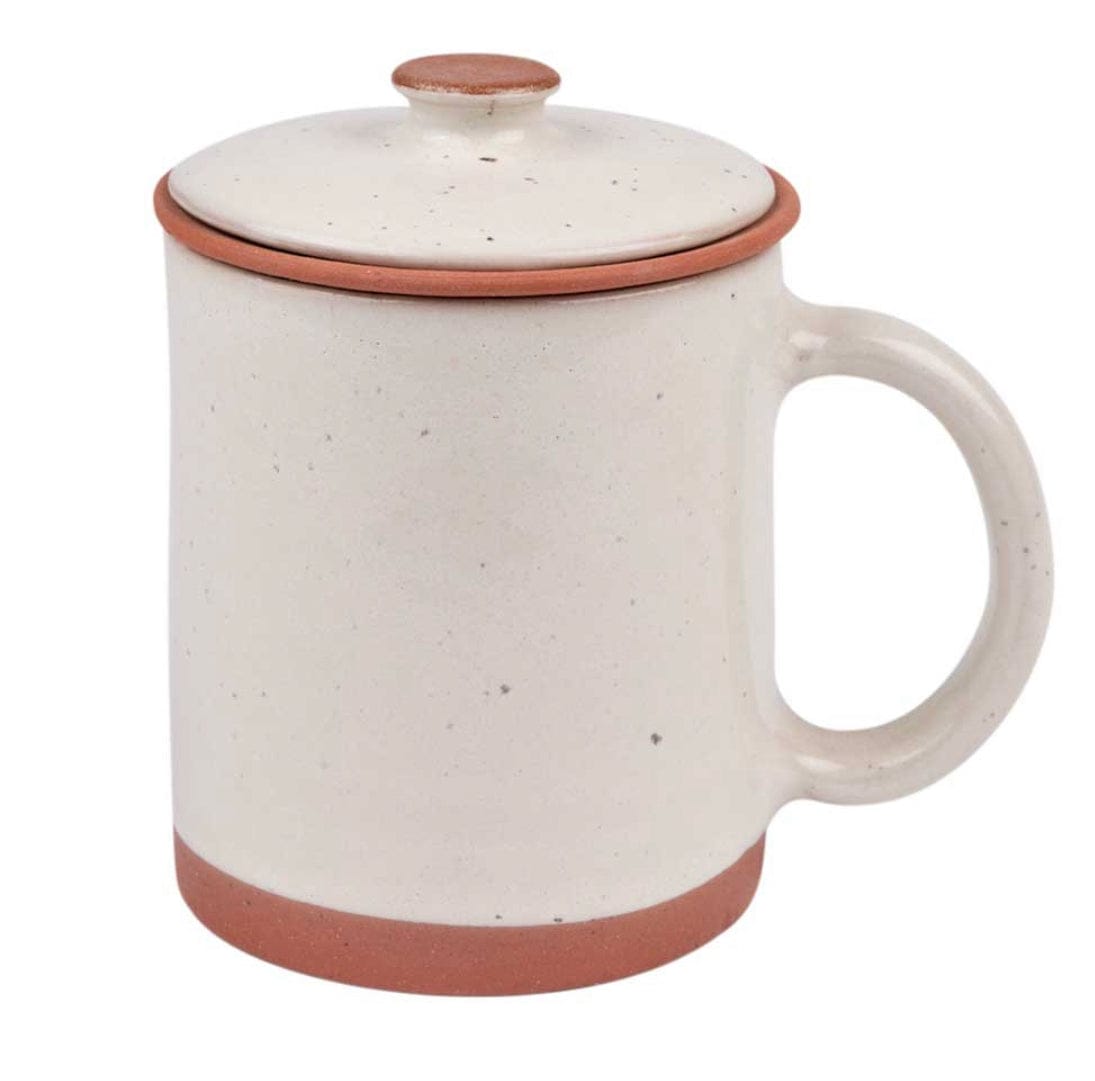 Taza colador de té moteado