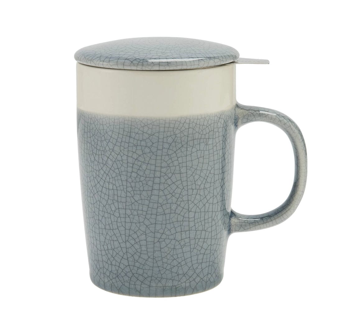 Personal Tea Infuser Mug Speckled 18 Oz