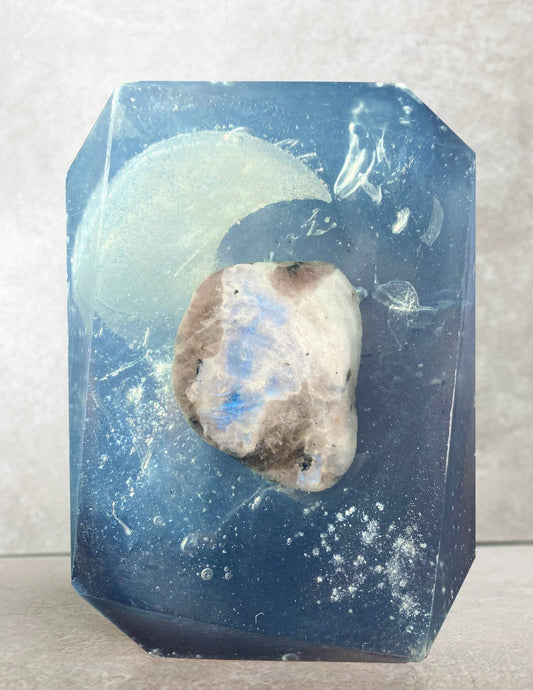 Moon Water Crystal Infused Soap