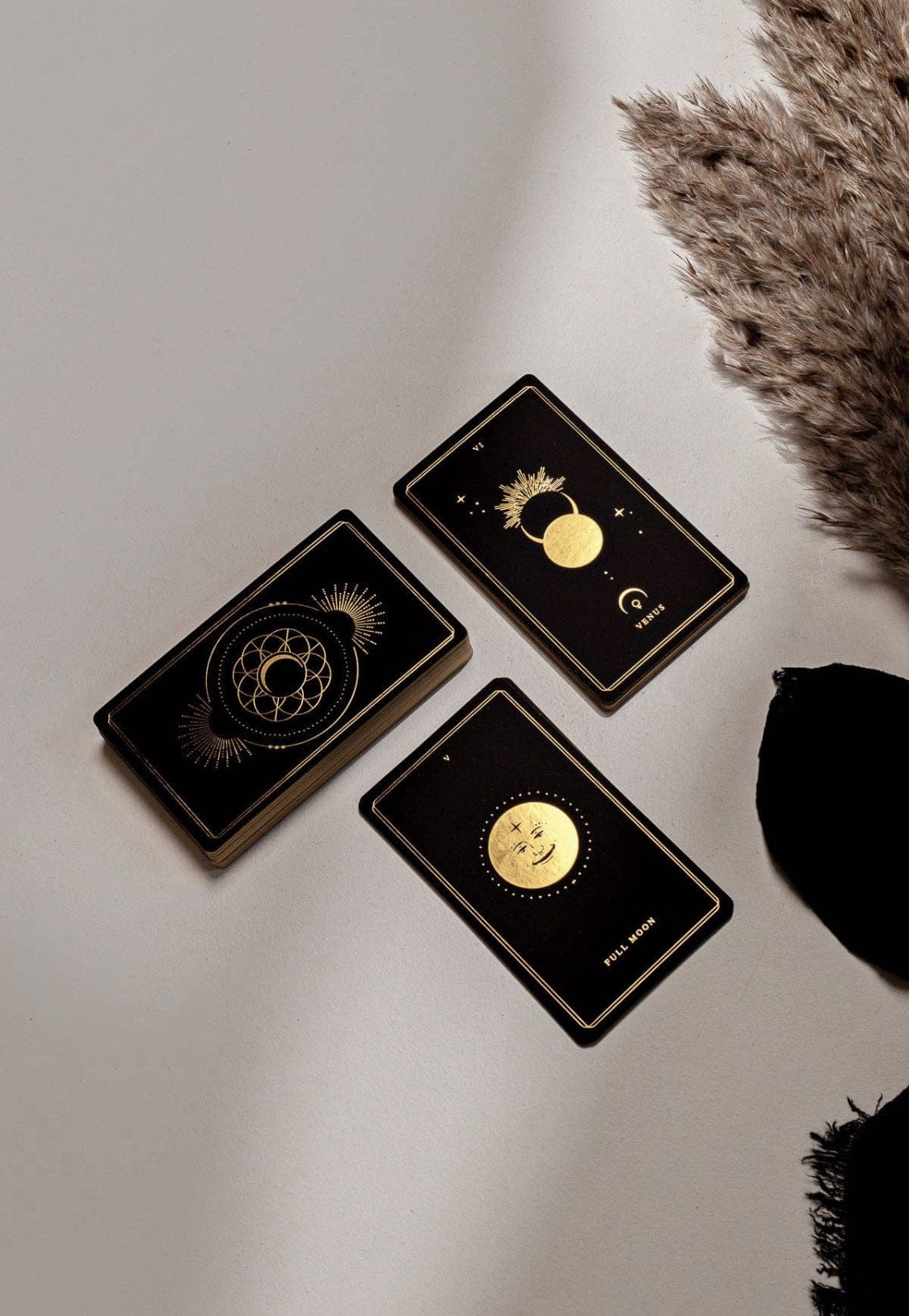 Child Of The Universe Oracle Deck - Black & Gold