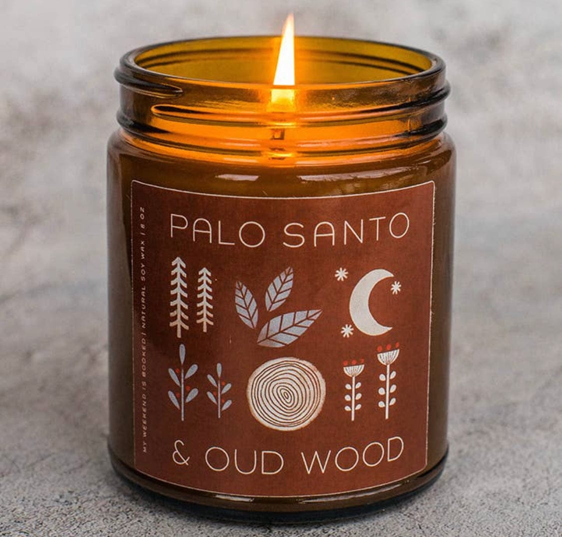 Palo Santo & Oud Wood Candle